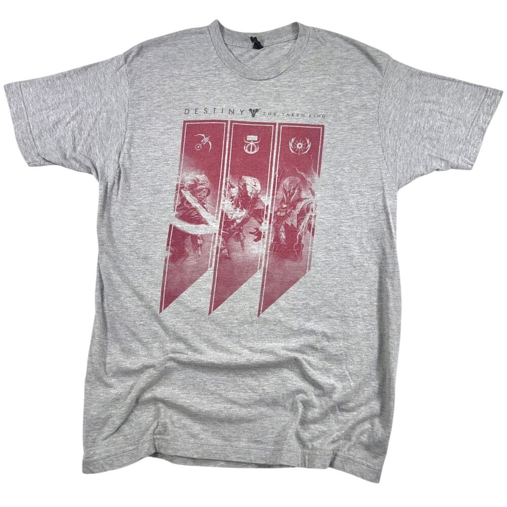 Destiny The Taken King T-Shirt Men's LARGE 2015 Video Game Promo RARE Bungie